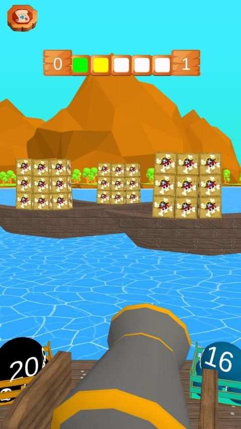 Pirate Knock Funny Balls Game screenshot 6