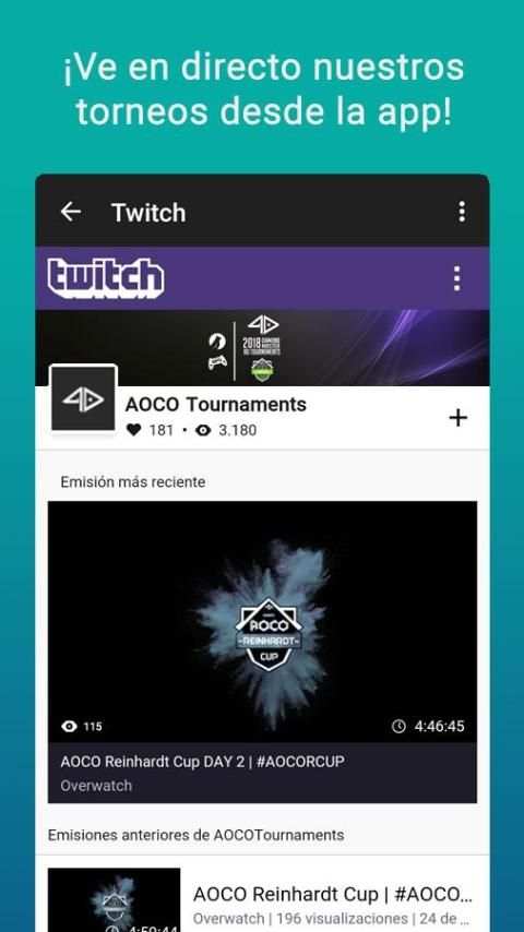 AOCO events screenshot 2