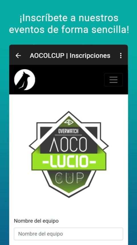 AOCO events screenshot 3