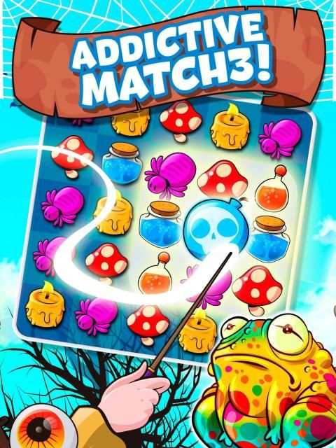 The Apprentice Witch - Puzzle Match 3 Game screenshot 13