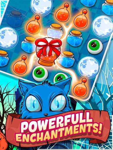 The Apprentice Witch - Puzzle Match 3 Game screenshot 3