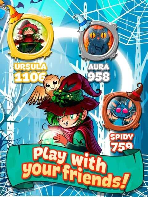 The Apprentice Witch - Puzzle Match 3 Game स्क्रीनशॉट 2