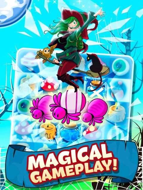 The Apprentice Witch - Puzzle Match 3 Game screenshot 10