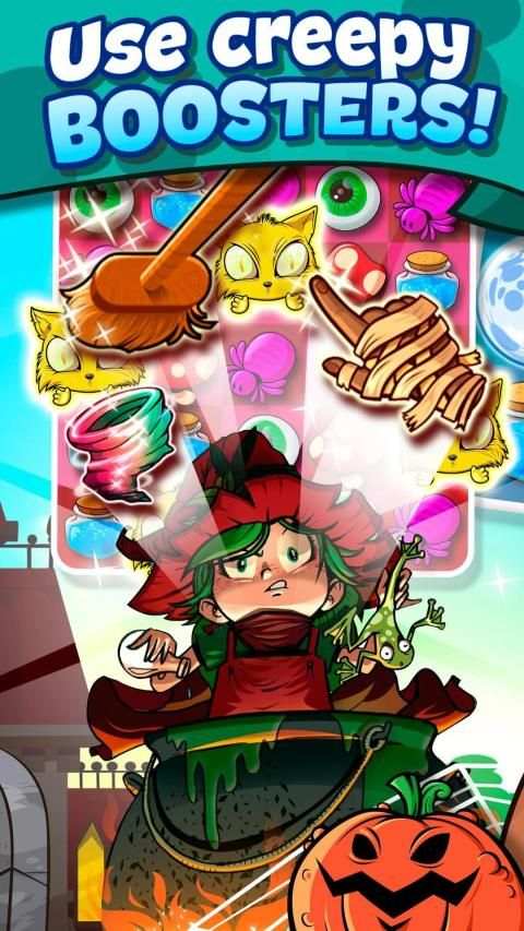 The Apprentice Witch - Puzzle Match 3 Game स्क्रीनशॉट 21