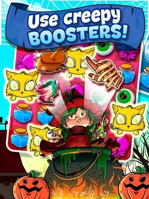 The Apprentice Witch - Puzzle Match 3 Game स्क्रीनशॉट 5