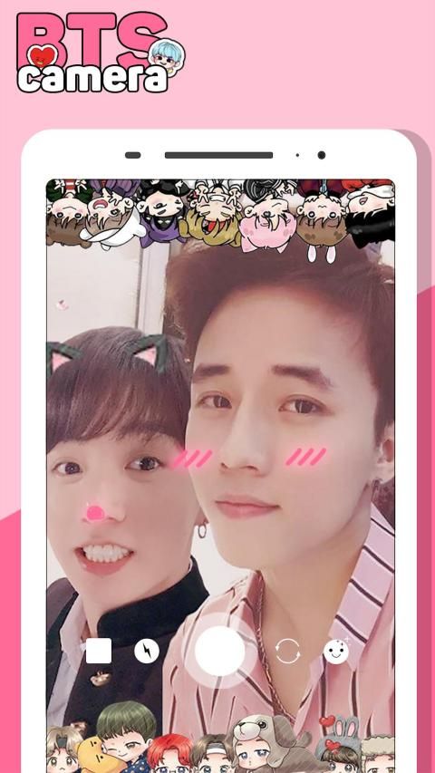 BTS Camera - Selfie With BTS Idols Kpop screenshot 2