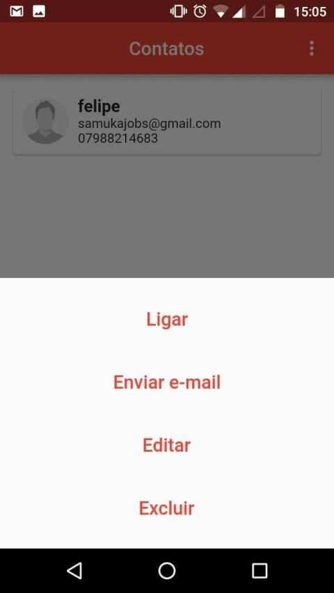 Agenda de contatos скриншот 3