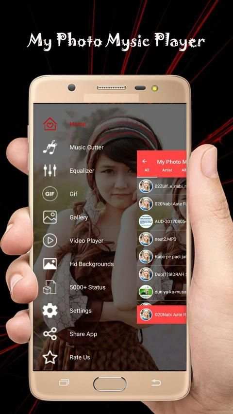 My Photo Music Player - Ringtone maker,mp3 cutter screenshot 3