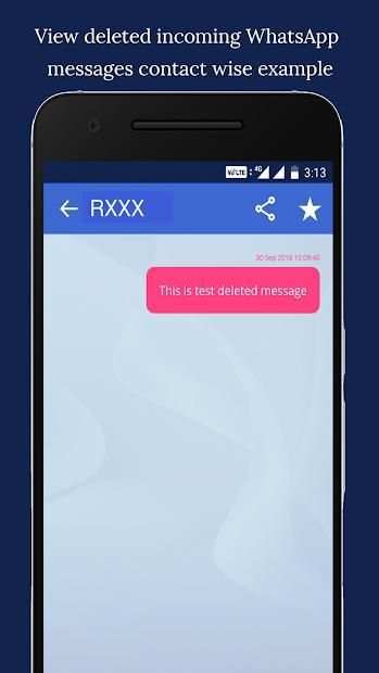 WhatsDelete - Read WhatsApp deleted messages screenshot 3