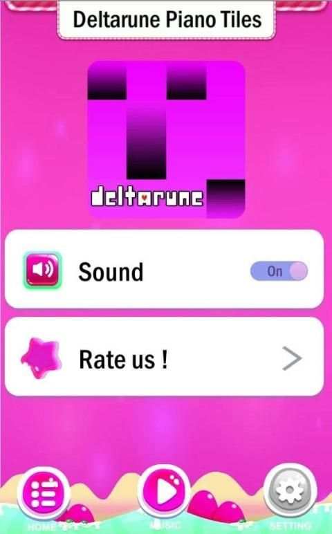 Deltarune Piano Tiles screenshot 2