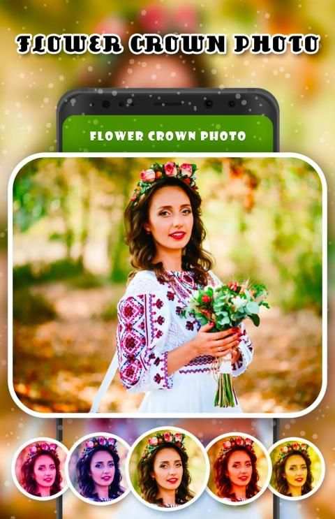 Flower Crown Photo Editor screenshot 3