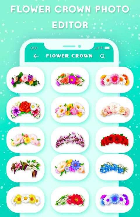 Flower Crown Photo Editor screenshot 2