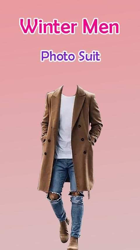 Winter Men Photo Suit Editor: Make Pro Photos स्क्रीनशॉट 3