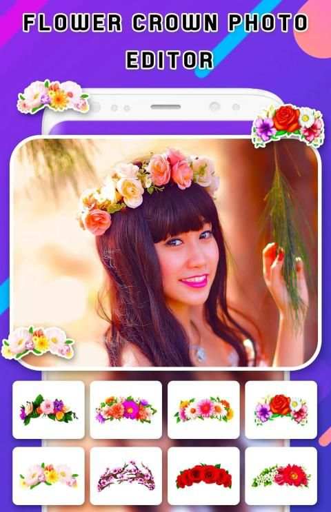 Flower Crown Photo Editor screenshot 4