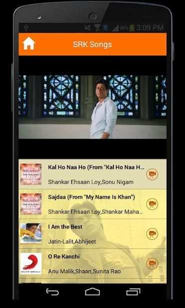 SRK Hindi Movie Songs screenshot 2