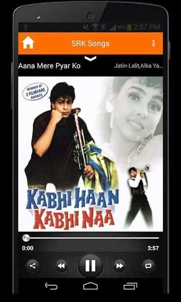 SRK Hindi Movie Songs screenshot 1