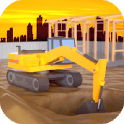ikon Heavy Excavator Simulator - City building game
