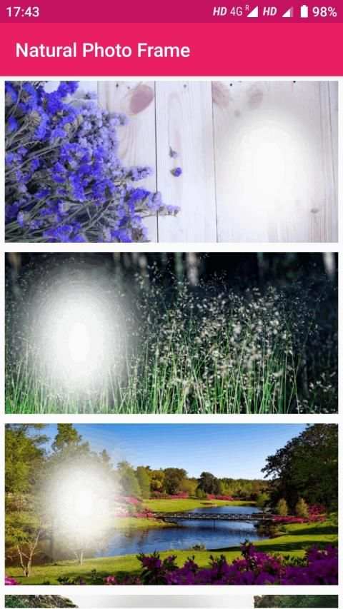 Natural Photo Frame screenshot 5