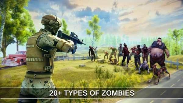 Zombie Hunter Battleground War: Offline FPS screenshot 14