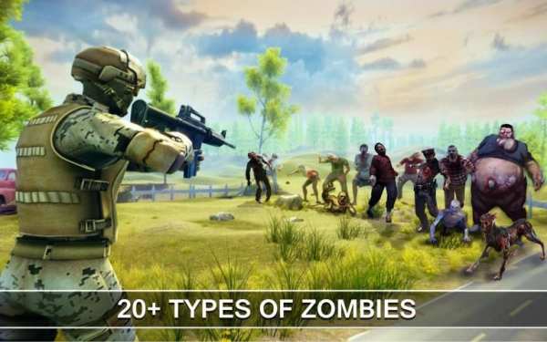 Zombie Hunter Battleground War: Offline FPS screenshot 3