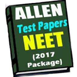 Allen NEET Test Papers 2017 (Full Set)