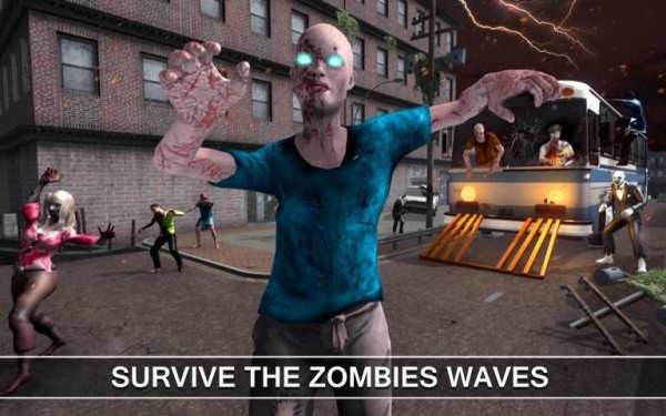 Zombie Hunter Battleground War: Offline FPS screenshot 1