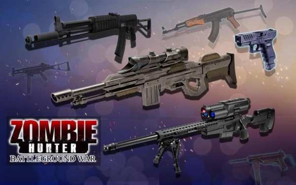 Zombie Hunter Battleground War: Offline FPS screenshot 2