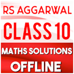 RS Aggarwal Class 10 Math Solution OFFLINE आइकन