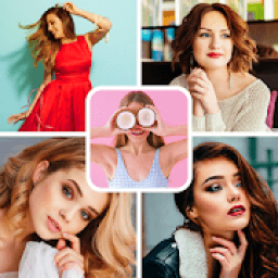 Photo Collage &amp; edit photos आइकन