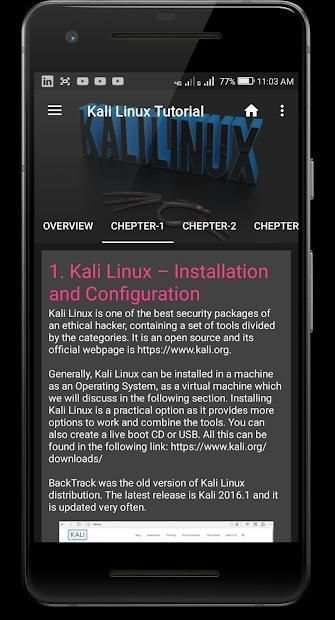 Kali Linux Tutorial : Learn Kali Linux Offline screenshot 5