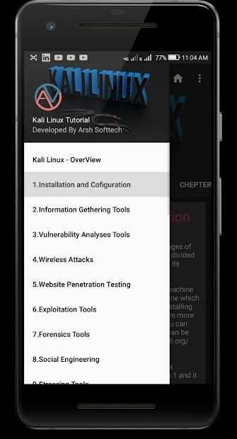 Kali Linux Tutorial : Learn Kali Linux Offline screenshot 3