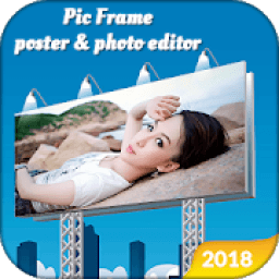 Pic Frame - Poster &amp; Photo editor आइकन
