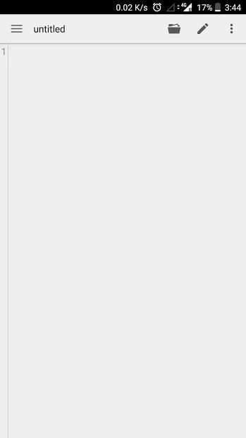 Notepad++ for Android (R) screenshot 2
