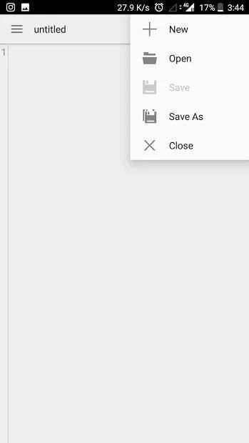 Notepad++ for Android (R) screenshot 4