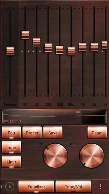 Skin for Poweramp v2 Copper screenshot 2