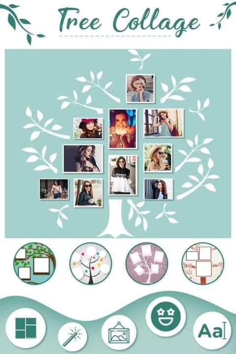 Tree Photo Collage Maker - 3D Tree Collage Editor screenshot 5