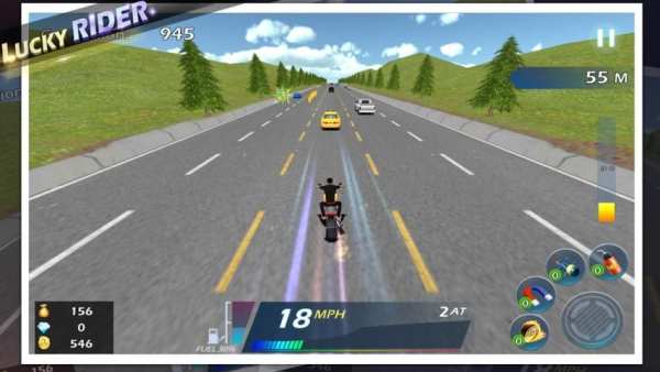 Lucky Rider - Crazy Moto Racing Game screenshot 9