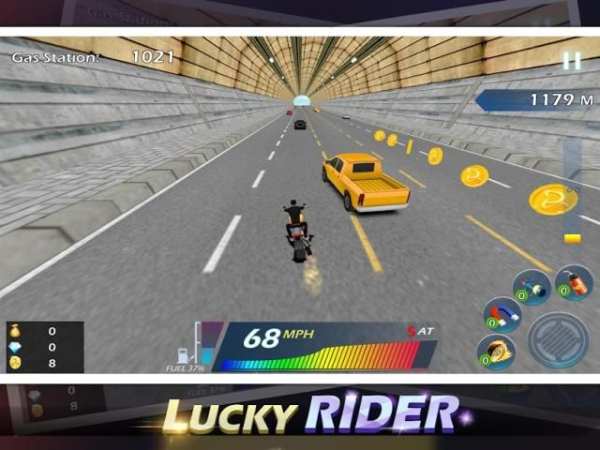 Lucky Rider - Crazy Moto Racing Game screenshot 4