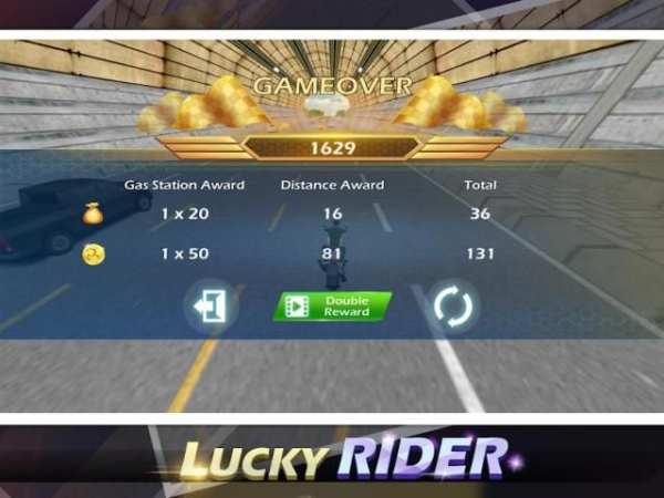 Lucky Rider - Crazy Moto Racing Game screenshot 1