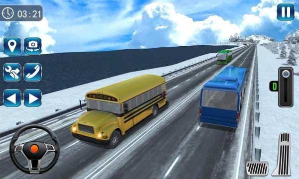 Mountain Climb Bus Racing 2019 - Bus Driving Sim स्क्रीनशॉट 3