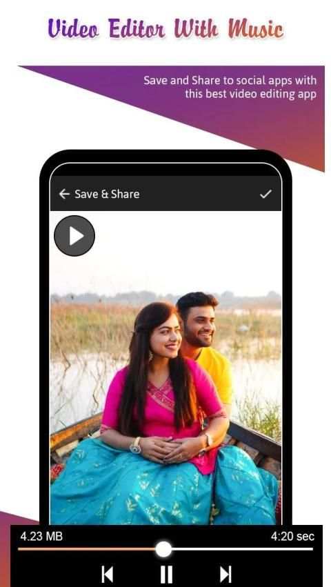 Video Editor स्क्रीनशॉट 1
