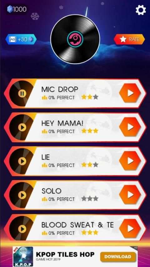 KPOP Magic Pad - Tap Tap Dancing Pad Rhythm Games! screenshot 3