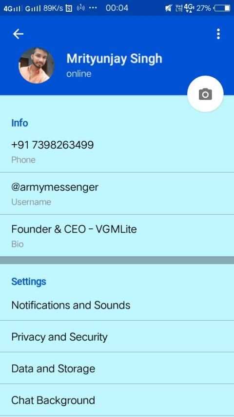 ARMY Messenger : Indian Messaging App screenshot 3