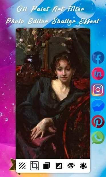Oil paint Art Filter Photo Editor Shatter Effect screenshot 6