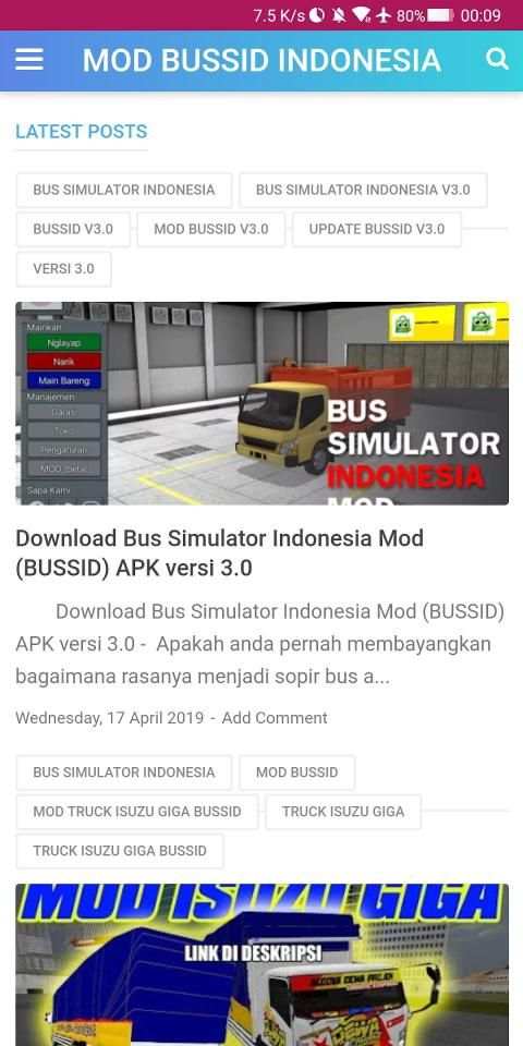 Mod Bussid v3.0 screenshot 1