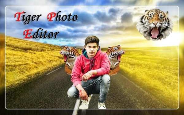 Tiger Photo Editor स्क्रीनशॉट 1