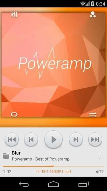 Skin for Poweramp v2 MIUI Light screenshot 5