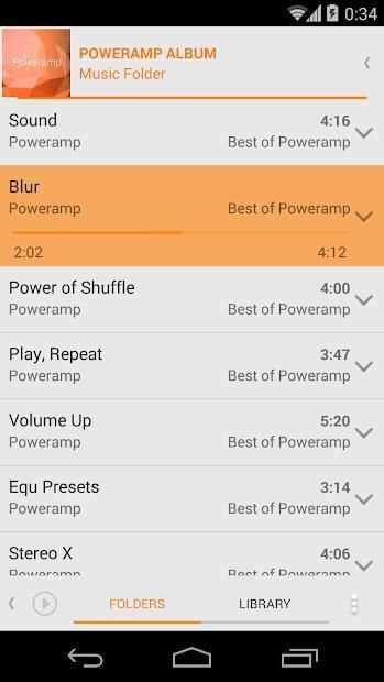 Skin for Poweramp v2 MIUI Light screenshot 2
