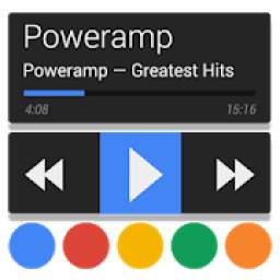 Poweramp Now Dark Skin 1.0.3