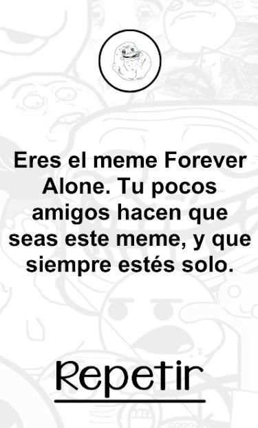 Quiz - ¿Que tipo de meme eres? screenshot 1